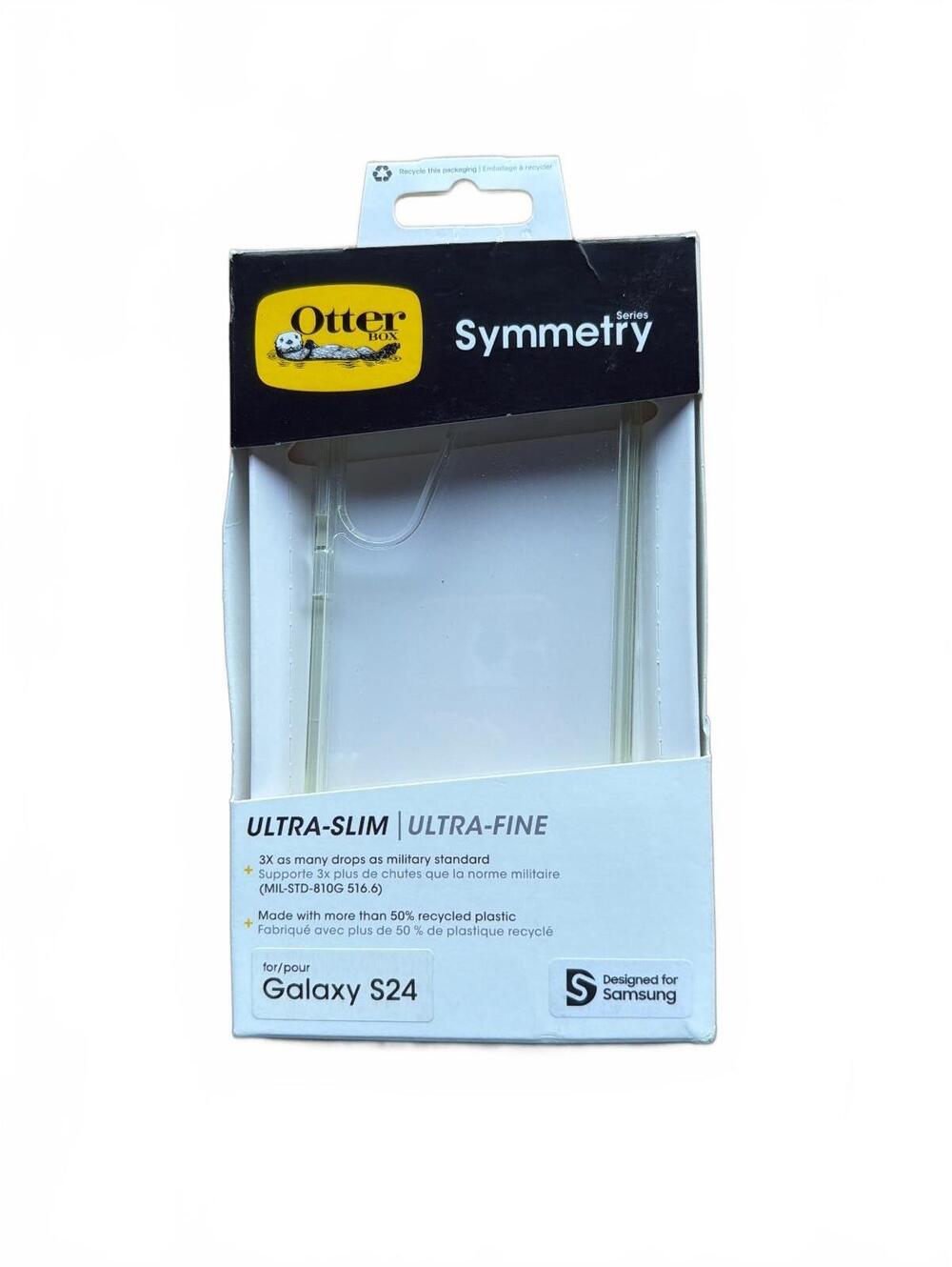 OtterBox Ultra-Slim Clear Phone Case for Samsung Galaxy S24 Symmetry Series NEW